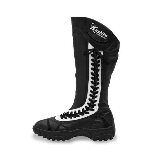 [KASHIKO X NEGATIVETHREE] Motor Gear boots &quot;BLACK&quot;