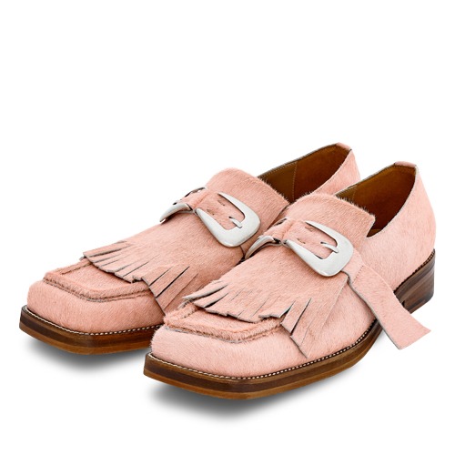 Buckle Loafers “PINK”