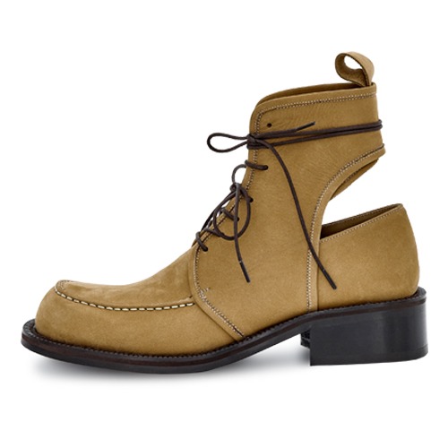 Combat Sandal Boots “BROWN”