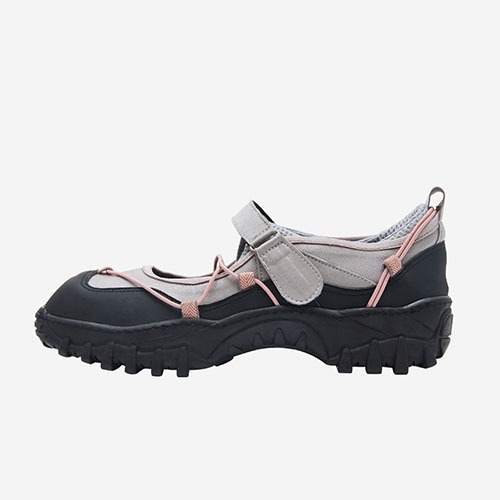 [KYO X NT3] Kidult Mary Jane Sandals &quot;Silver Grey&quot;