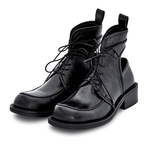 Combat Sandal Boots “BLACK”