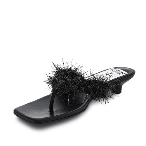 Dust Flip Flops “DUST BLACK”