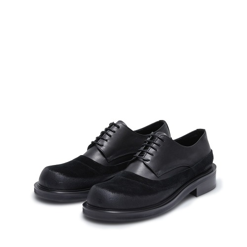  Derby Shoes “ SUEDE BLACK ”